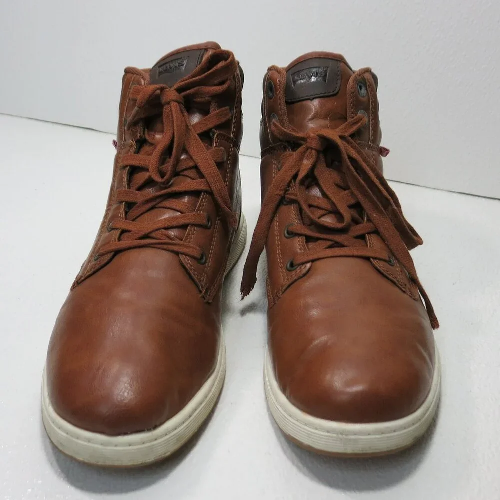 Levi's Chukka Oil Tanned Leather Comfort Boots Footwear Shoes Men's Botas 9.5